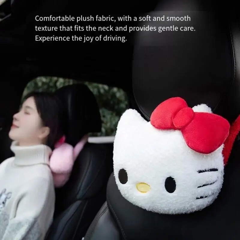サンリオ車のヘッドレストネックピローマイメロディクロミシナモ - Kawaii Tech Accessories のレビューと価格