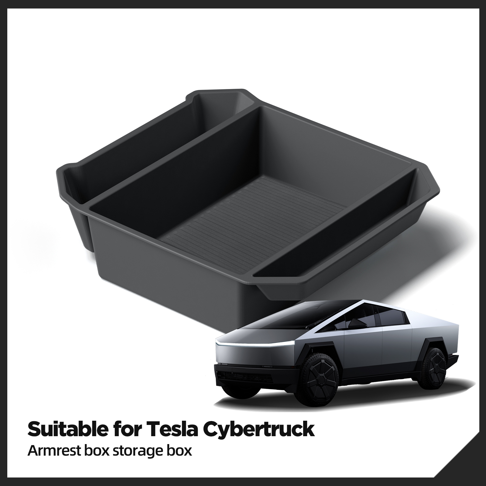 LUCKEASY製 テスラ サイバートラック用 センターコン - Tech Car Accessories のレビューと価格
