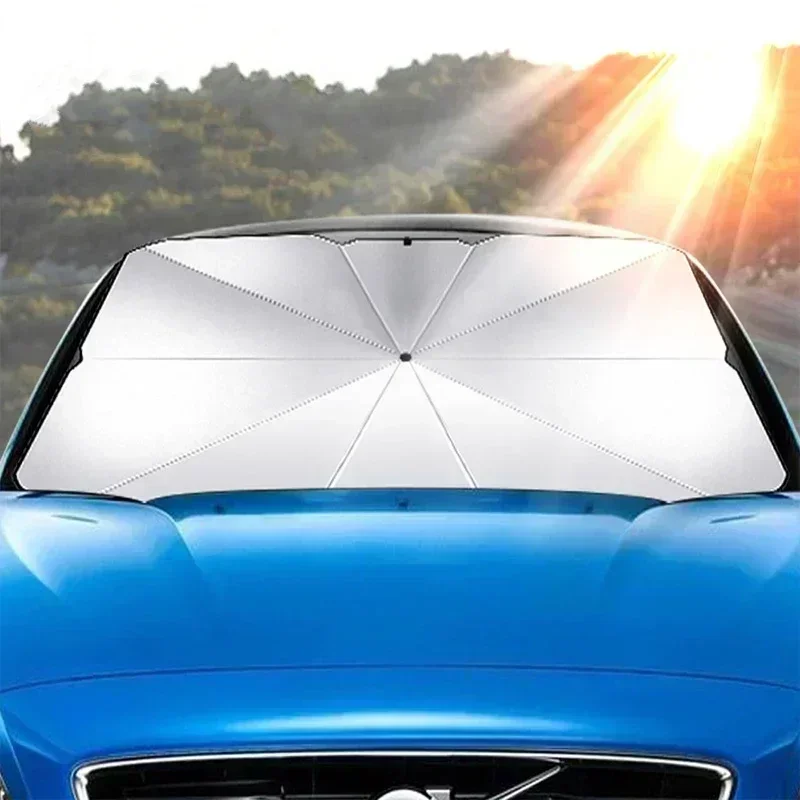 車のフロントガラスサンシェード多機能便利な折りたたみ式車用パ - Tech Car Accessories のレビューと価格
