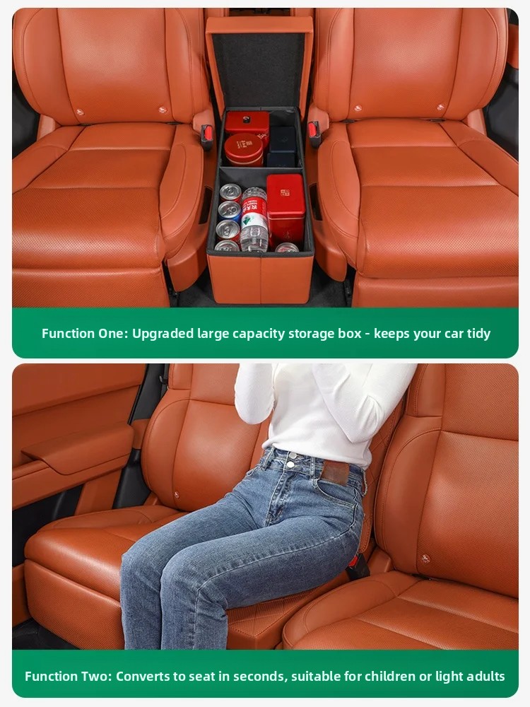 理想的なOneL8L9ダブルロウシート収納ボックス 車内必需 - Tech Accessories Storage のレビューと価格