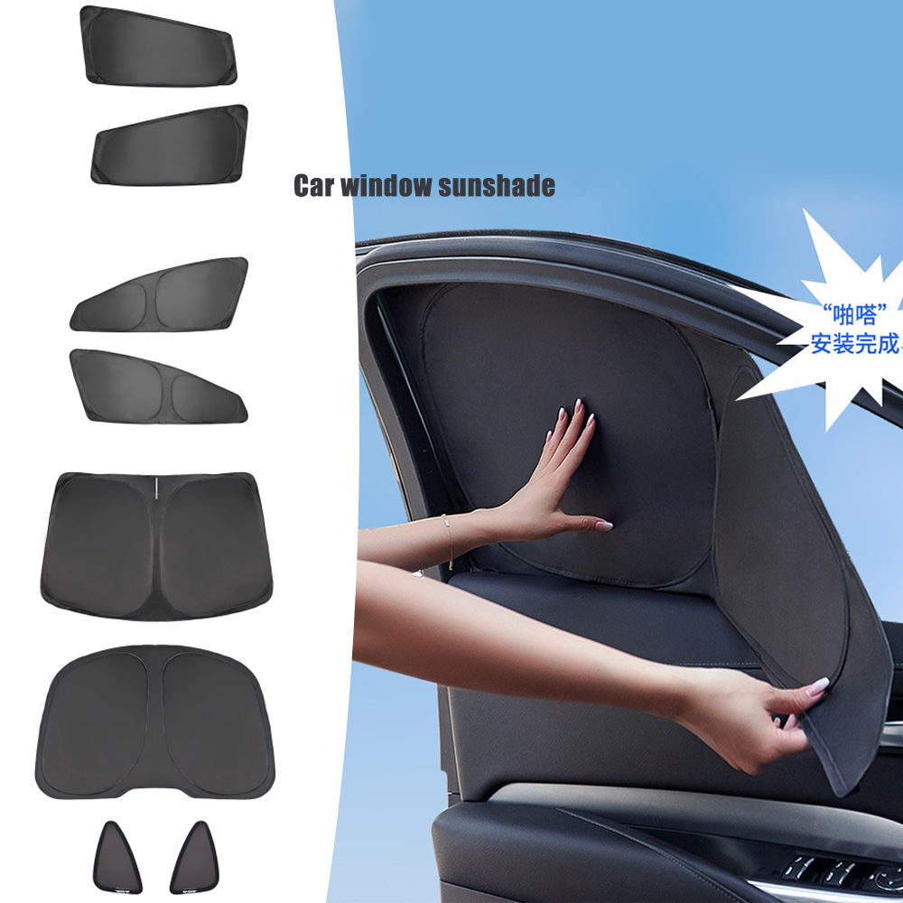 断熱プライバシー完全遮光ウィンドウサンカーテンサイドウィンド - Tech Car Accessories のレビューと価格