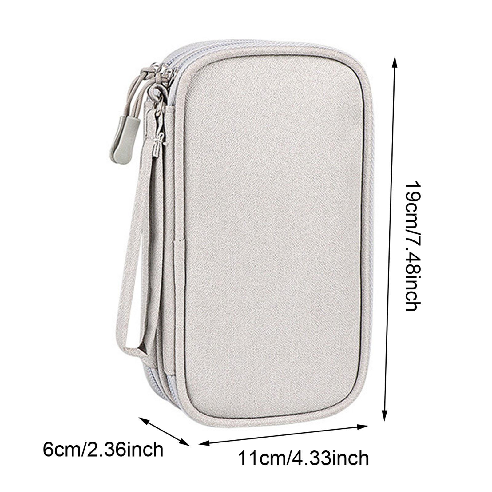 旅行用ケーブル収納ケース、テックアクセサリー収納ポーチ、スマ - Tech Accessories Storage のレビューと価格