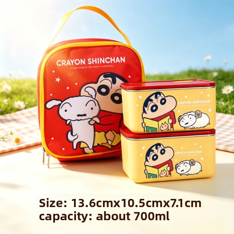 クレヨンしんちゃんのキャラクターが描かれた、ステンレス製の保 - Kawaii Tech Accessories のレビューと価格